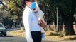 Video Of Chandigarh Cop While Holding A Baby While On Duty Goes Viral
