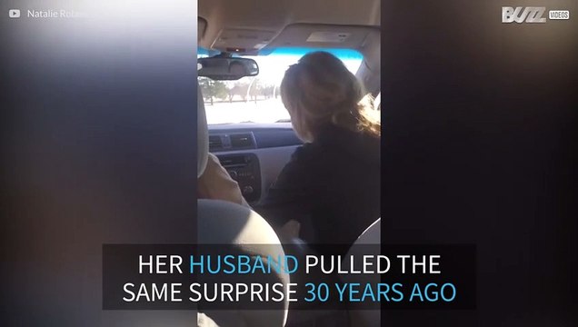 30 years later she's surprised with a wedding ring