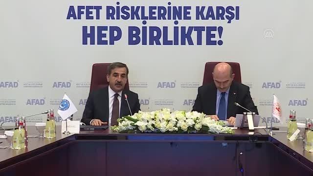 Memur-İşçi Sendika ve Konfederasyonları ile Afet Eğitim İşbirliği Protokolü İmza Töreni - Kamu-Sen Genel Başkanı Kahveci