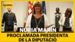 Núria Marín és proclamada presidenta de la Diputació amb els vots del PSC i JxCat