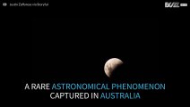 Time-lapse of the super blue blood moon in Australia