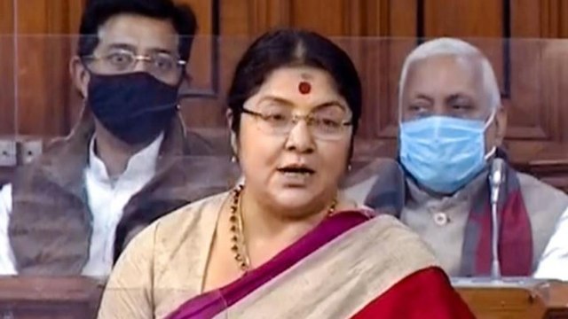 BJP MP Locket Chatterjee reach hospital to meet Mamata