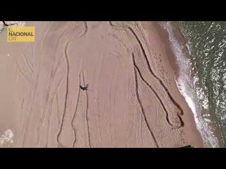 Mare Mortum, l'espectacular acció artística de Marc Sellarès