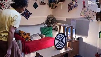 Juggler targets boredom while in quarantine