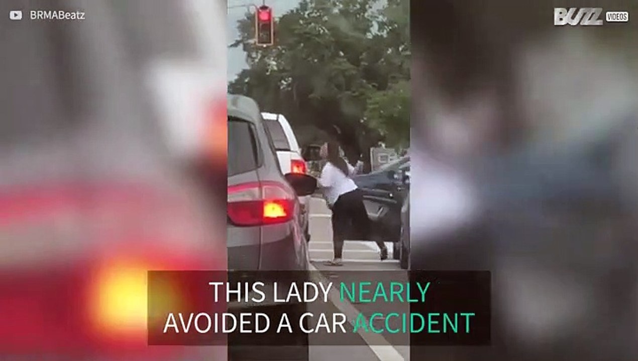 Violent argument between two drivers