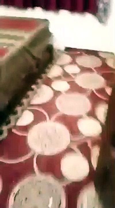 شاب سعودي يحطم أثاث وأجهزة منزل والدته سعادة بالغة!