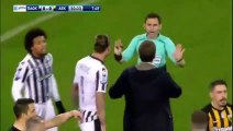 PAOK President enters the field with a gun after referee cancels a goal for his team