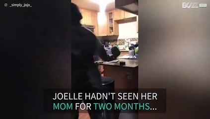 Mom sees daughter again after two-month deployment