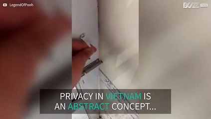 Bathroom door lock function goes down the toilet