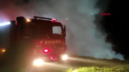 Son dakika haberi! AYDIN Hafriyat alanındaki yangın 6 saatte, 40 ton suyla söndürüldü