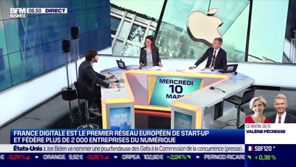 Nicolas Brien (France Digitale) : Des start-up françaises attaquent Apple - 10/03