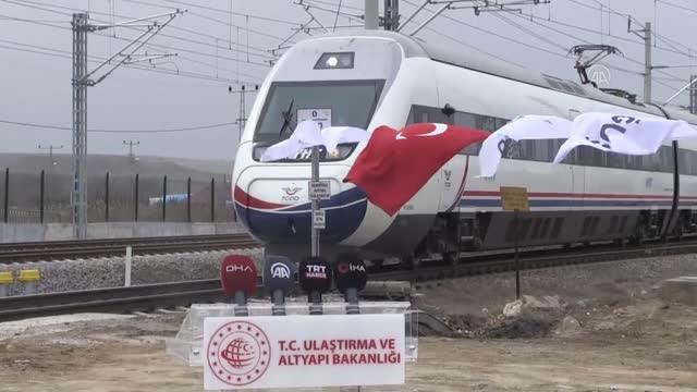 KIRIKKALE - Karaismailoğlu: (Ankara-Sivas YHT hattı)Haziran ayı itibariyle projemizi vatandaşımızın hizmetine sunacağız