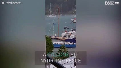 Cyclone causes havoc in Greece