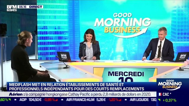 La pépite : Mediflash est une plateforme de remplacement pour les soignants et par les soignants, par Lorraine Goumot - 10/03