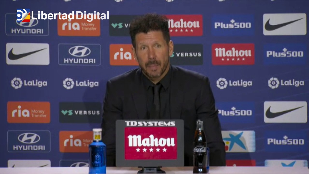 Simeone: "La segunda vuelta es muy difícil y hemos logrado una victoria importante"