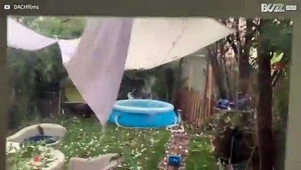 Massive hailstones cause widespread destruction in Spain
