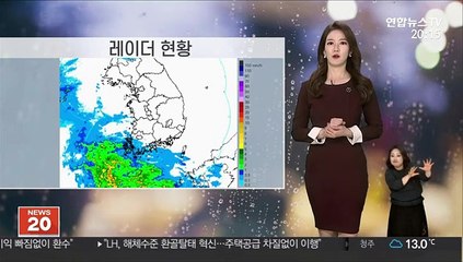 [날씨] 밤사이 전국 비, 제주 80㎜…내일도 먼지
