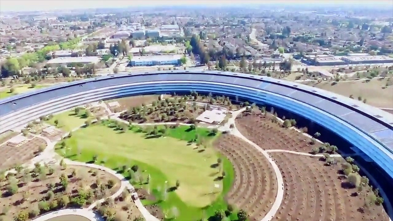 DRONE CRASH at APPLE PARK Caught on Camera