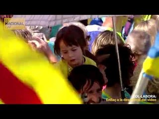 Així està la plaça d'Espanya a les 16:40h