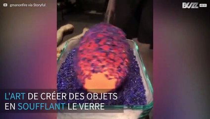 L'art du soufflage de verre