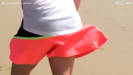 Ce frisbee avance tout seul