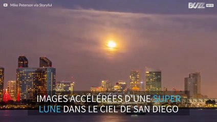 Une super lune illumine le ciel de Californie le premier jour de la nouvelle année