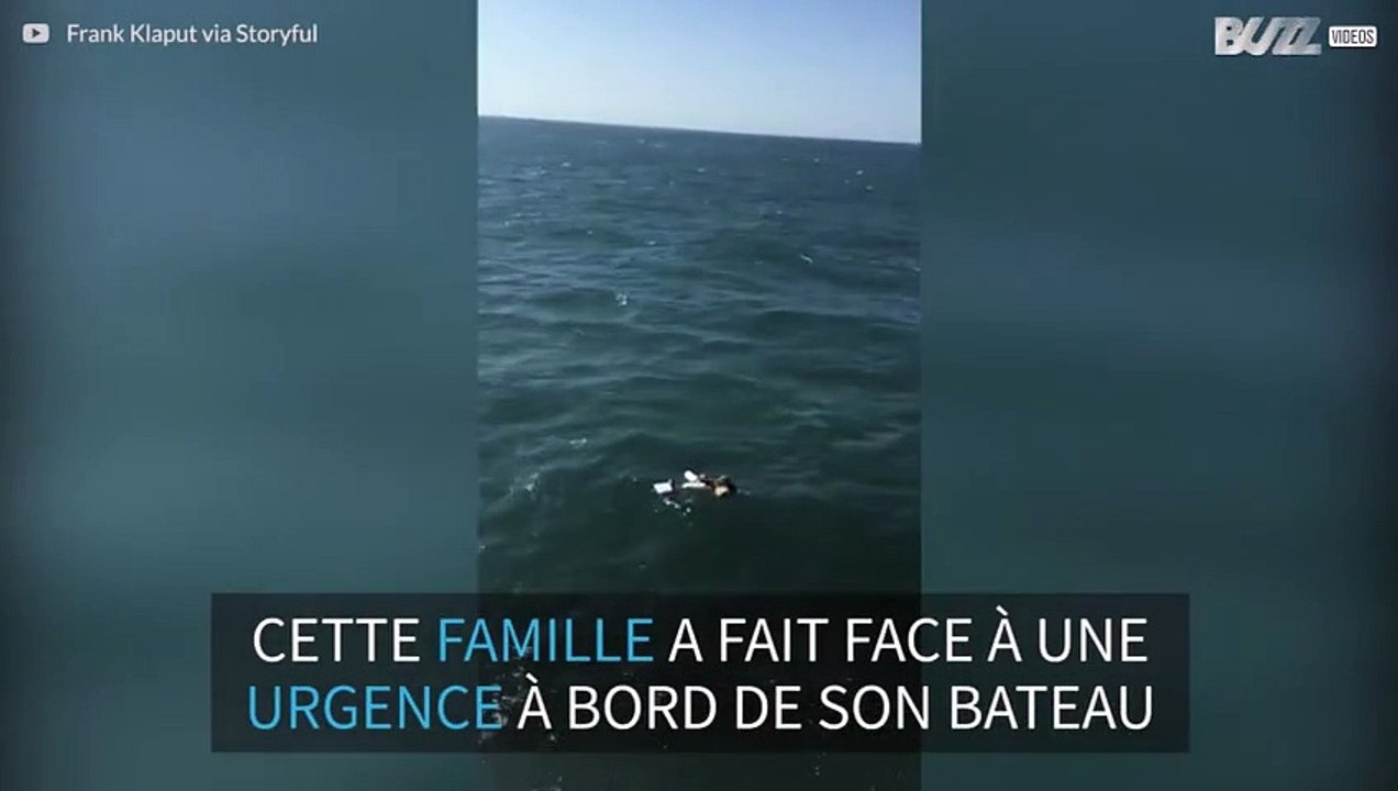 Le bateau de cette famille prend feu en haute mer