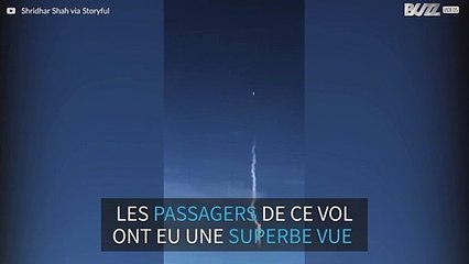 Ce passager du vol Delta filme le lancement du Falcon Heavy