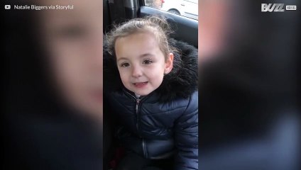 Une enfant rappe sur "Man's Not Hot" de Big Shaq