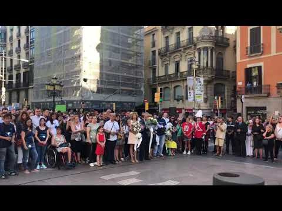 Acte d'homenatge en el segon aniversari del 17-A