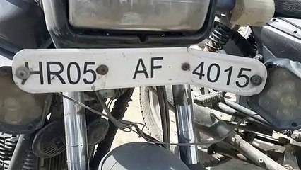 अज्ञात वाहन की चपेट में आकर बाइक सवार की मौत
