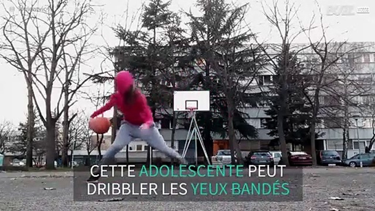 Dribbler les yeux fermés ? Un jeu d’enfant !
