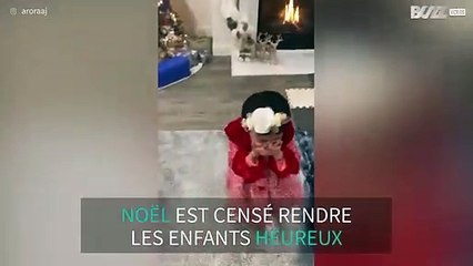 Une fillette traumatisée par le Père Noël