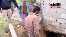 فلسطيني يعثر على مقبرة أثرية في حديقة منزله
