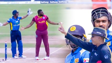 ವೆಸ್ಟ್ ಇಂಡೀಸ್ ಹಾಗು ಶ್ರೀ ಲಂಕಾ ವಿರುದ್ಧದ ಪಂದ್ಯದಲ್ಲಿ ನಡೆದ ವಿಚಿತ್ರ ಘಟನೆ | Oneindia Kannada