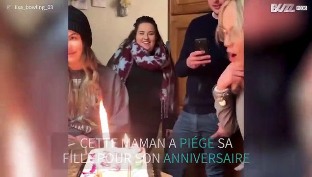 Cette jeune fille ne parvient pas à souffler ses bougies