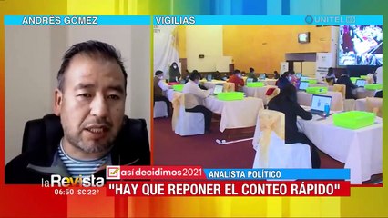 Analista sobre denuncias de fraude: es especulación o una mentira si no hay alguna evidencia