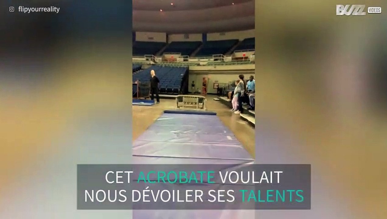 Son salto-avant se finit mal... Très mal