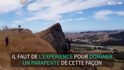 Cet expert du parapente montre comment décoller avec style
