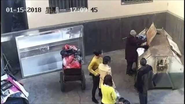 Heartlessdad throws newborn baby daughter into dumpster - but shes saved by guardian angel