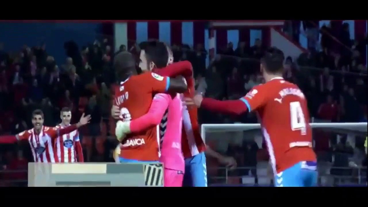 حارس مرمى فريق لوجوفي سبورتنج خيخون يسجل هدفا خياليا من قبل منتصف الملعب ويفوز لوجو 3-1 {20-01-2018}