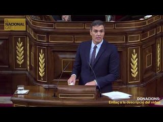Sánchez se felicita: "El independentismo está en su nivel más bajo en dos años"