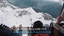 La vista mozzafiato delle Alpi austriache