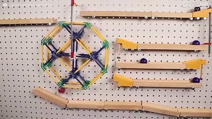 Un ingegnoso percorso per palline