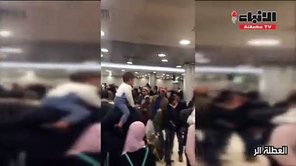 ازدحام شديد بالمطار... والفوزان يرد: أمر طبيعي