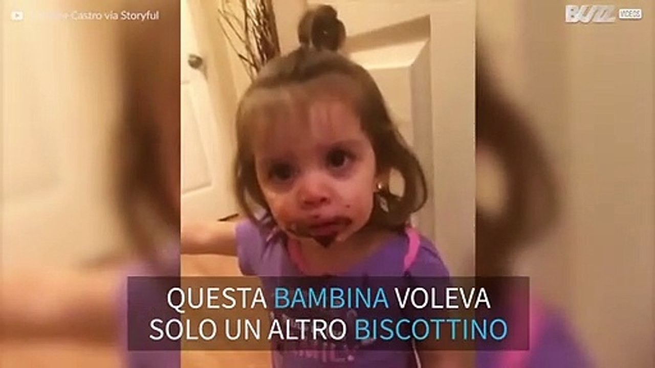 Bimba vuole altri biscotti!