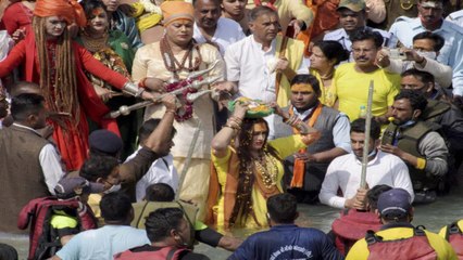 Maha Shivratri: Public gathered to witness royal bath