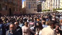 El ultraderechista Abascal se da un baño de masas en Murcia en plena pandemia