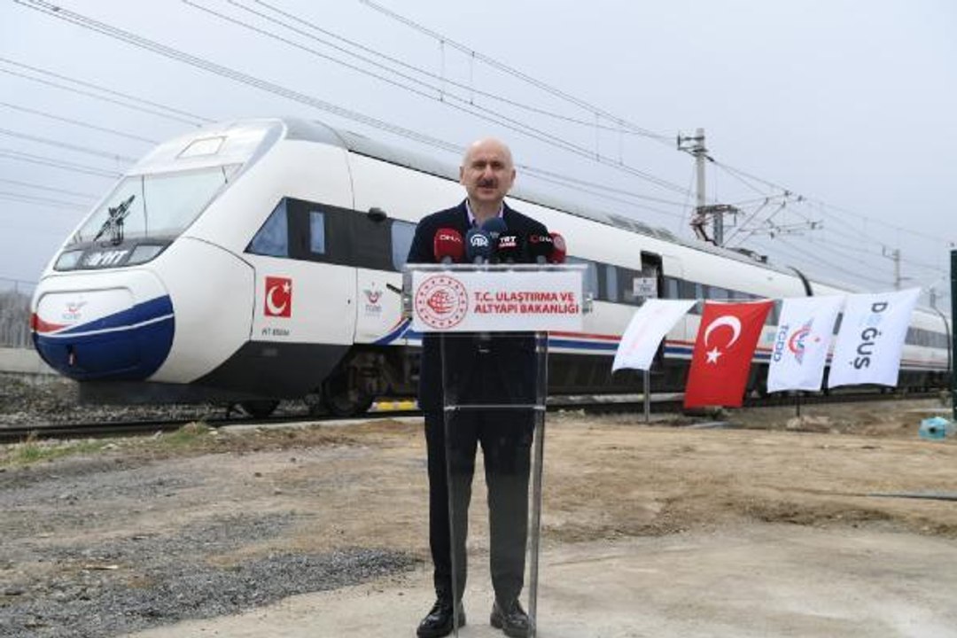 Bakan Karaismailoğlu: Ankara-Sivas YHT hattı haziranda hizmete girecek