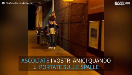 "Non saltare" disse l'amico...